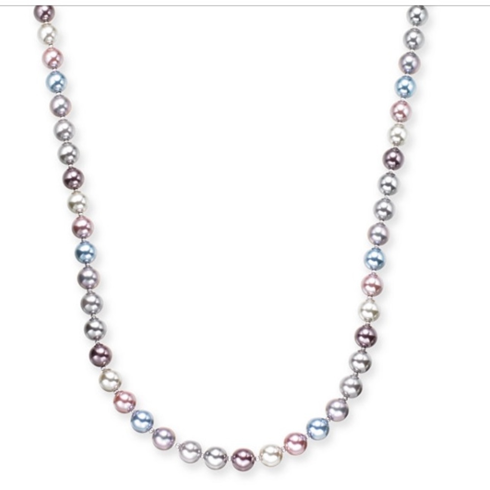 NWT Charter Club imitation pearl strand necklace